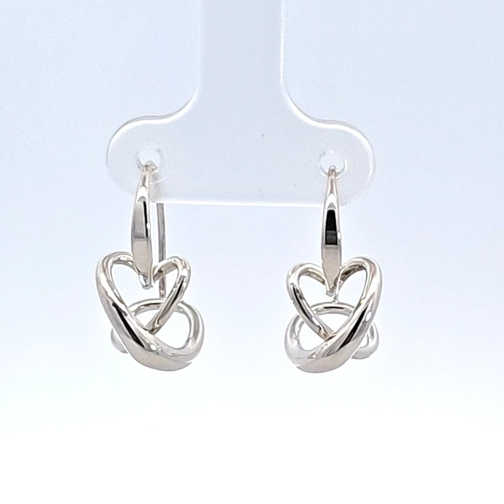 Sterling Silver Secret Heart Earrings