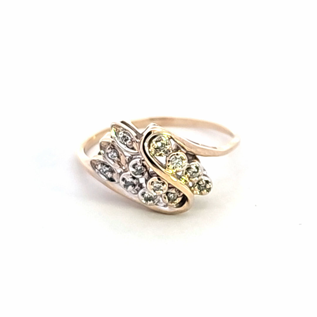 10KY Diamond Estate Ring
