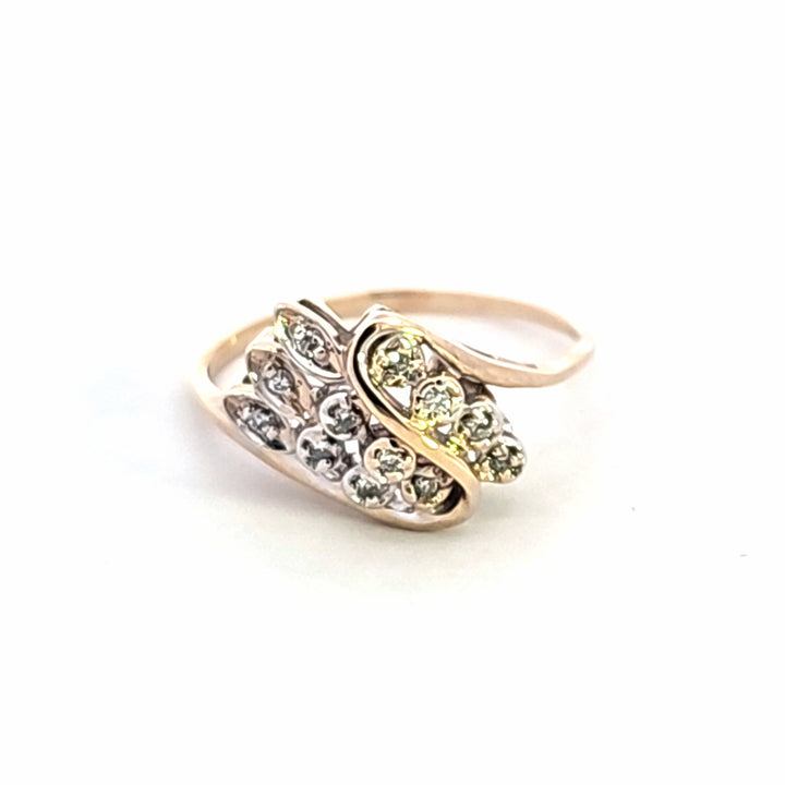 10KY Diamond Estate Ring