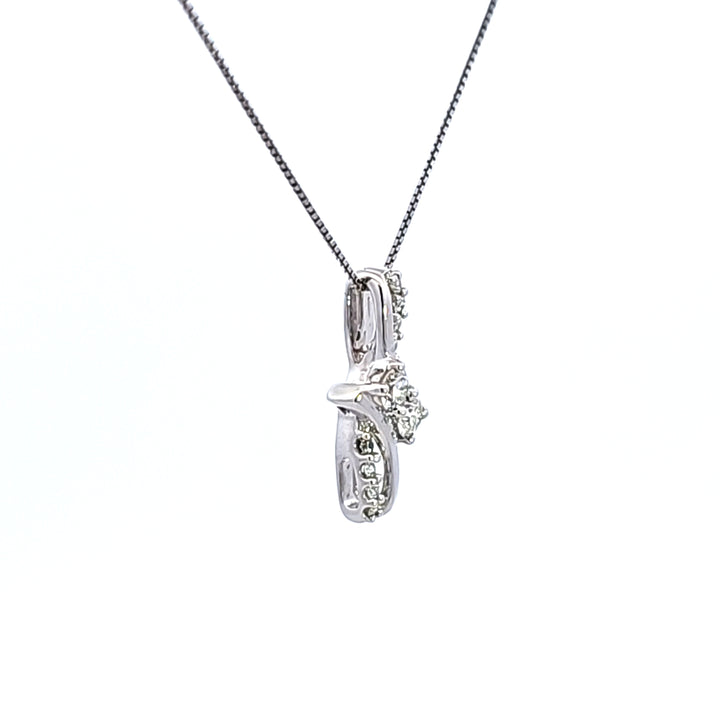 14KW Diamond Pendant