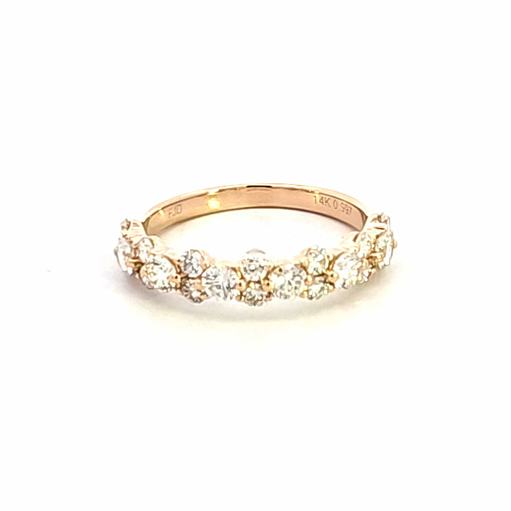 14KY Diamond Wedding Band