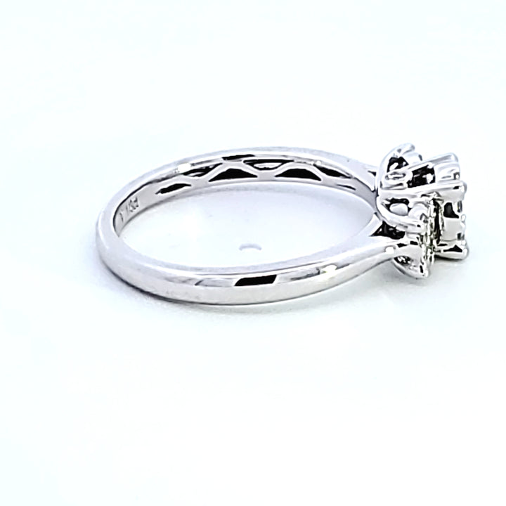 14KW "Lovebright" Diamond Engagement Ring