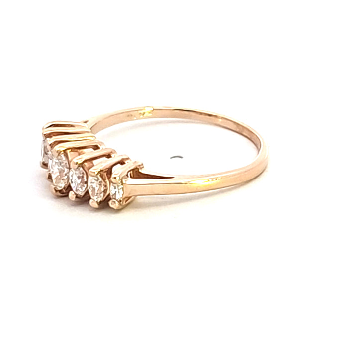 14KY Marquise Diamond Estate Ring