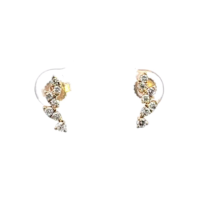 14KY Diamond Earrings