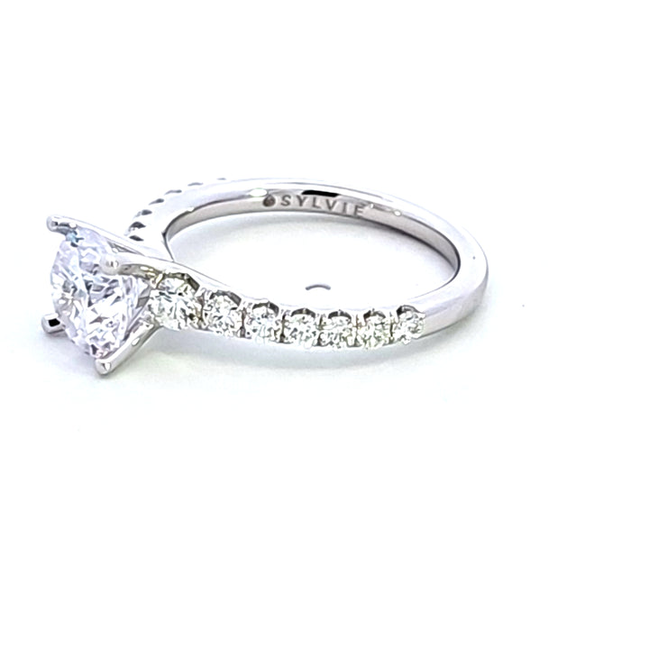 14KW Diamond Semi Mount Engagement Ring