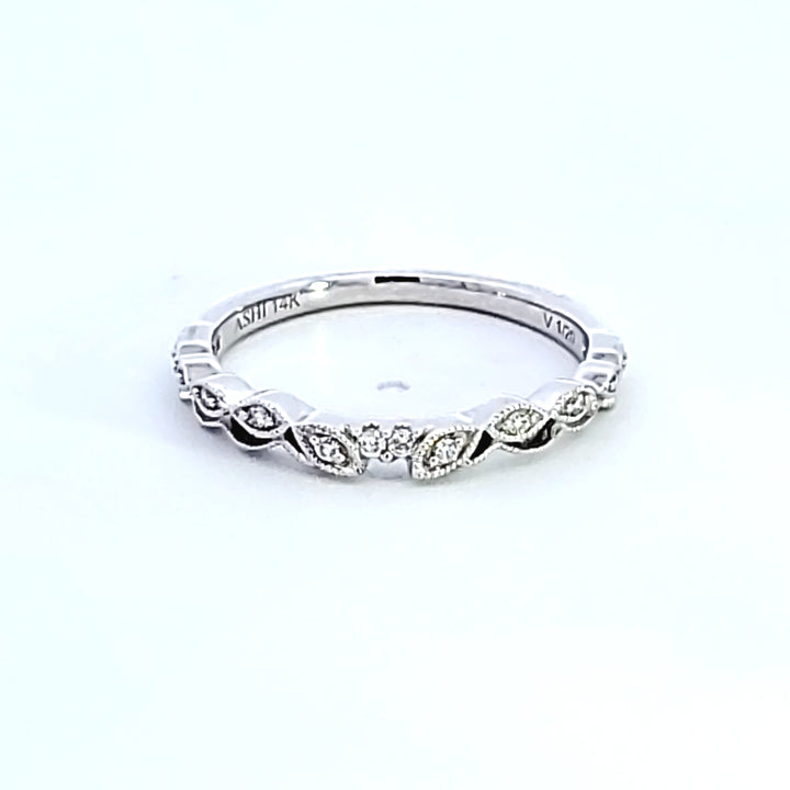 14KW Diamond Wedding Band