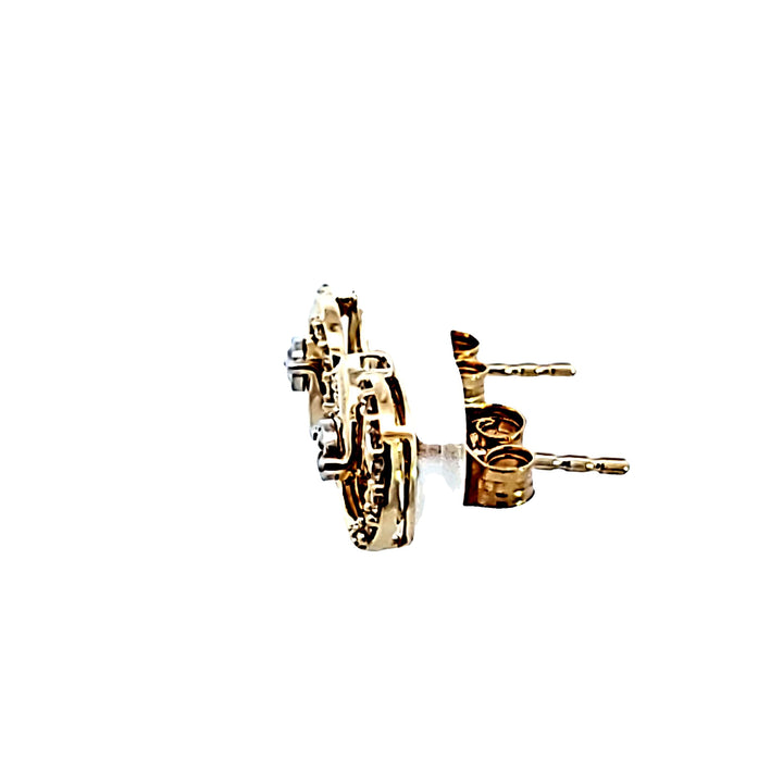 10KY Diamond Earrings