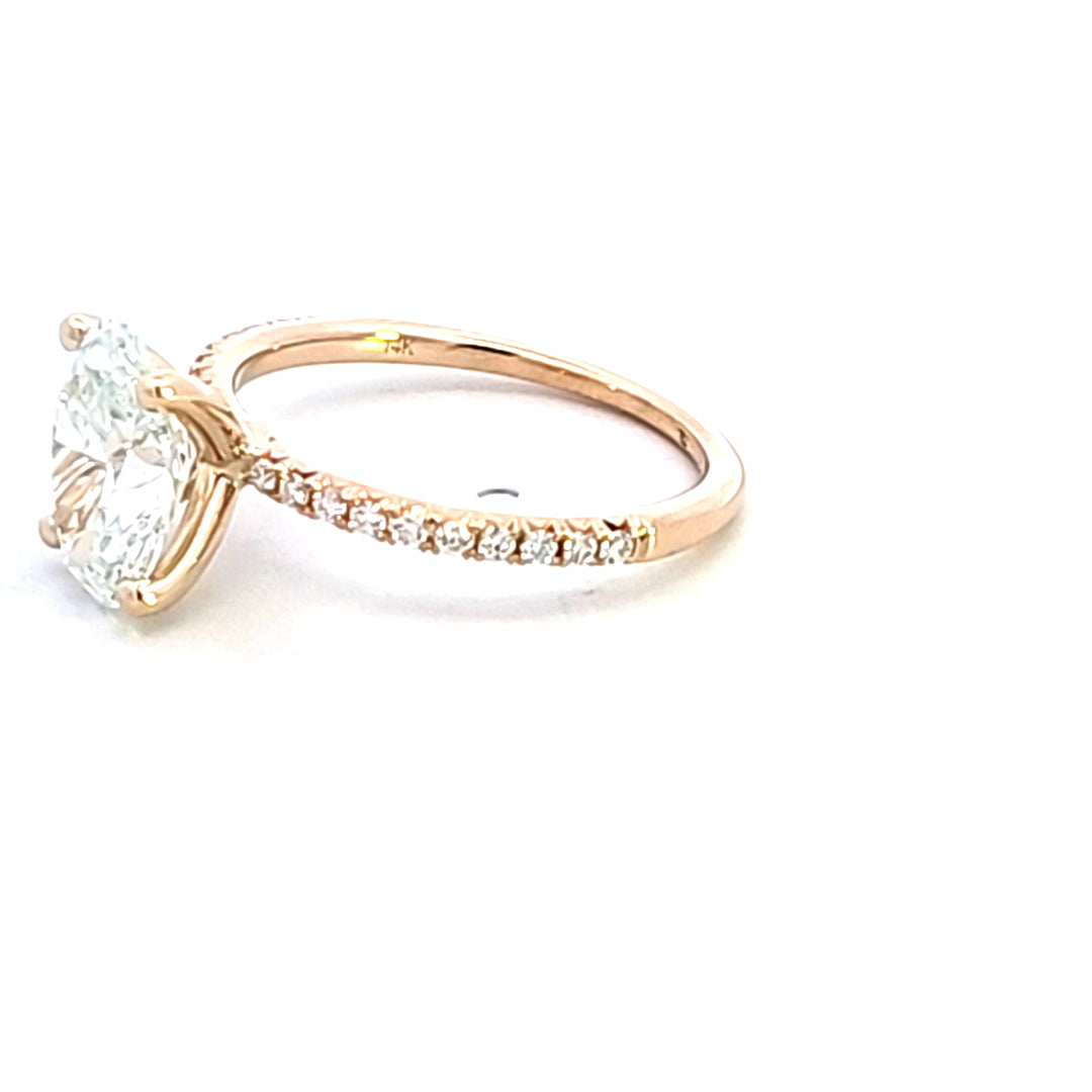 Lab Grown Diamond Engagement Ring