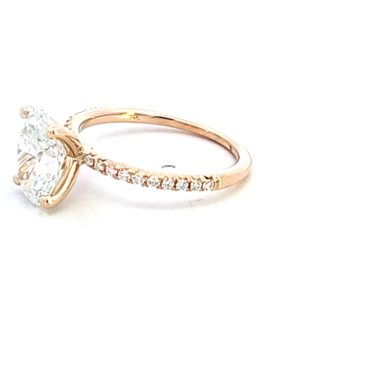 Lab Grown Diamond Engagement Ring