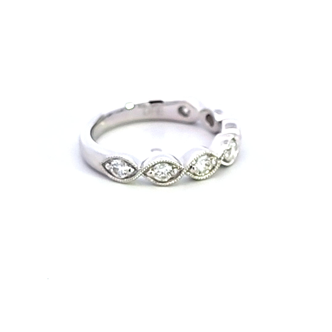 14KW Diamond Wedding Band