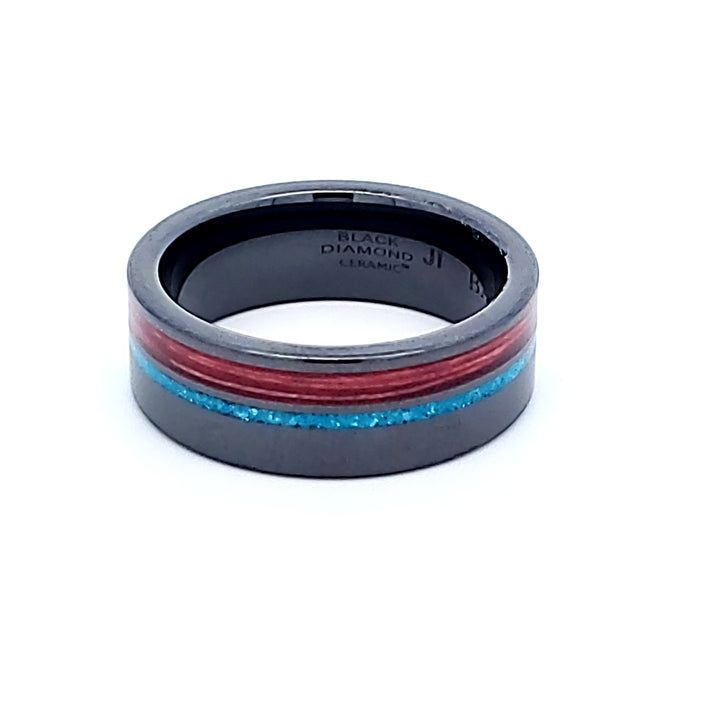 Black Ceramic Barrel Aged Collection Band