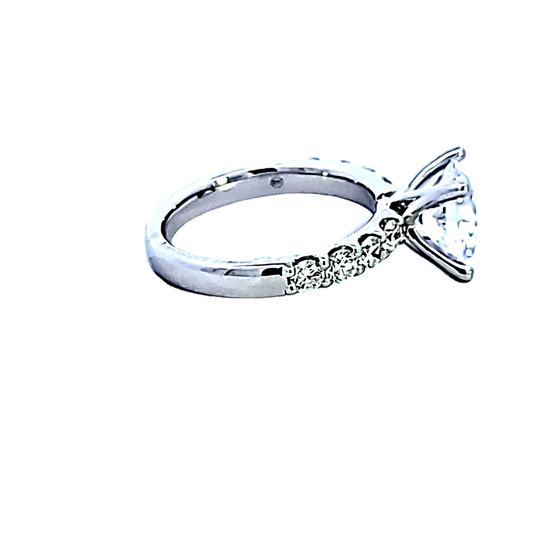 14KW Diamond Semi Mount Engagement Ring