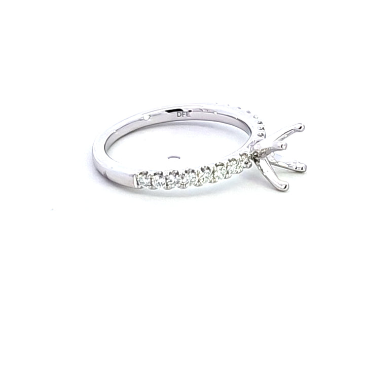 14KW Diamond Semi Mount Engagement Ring