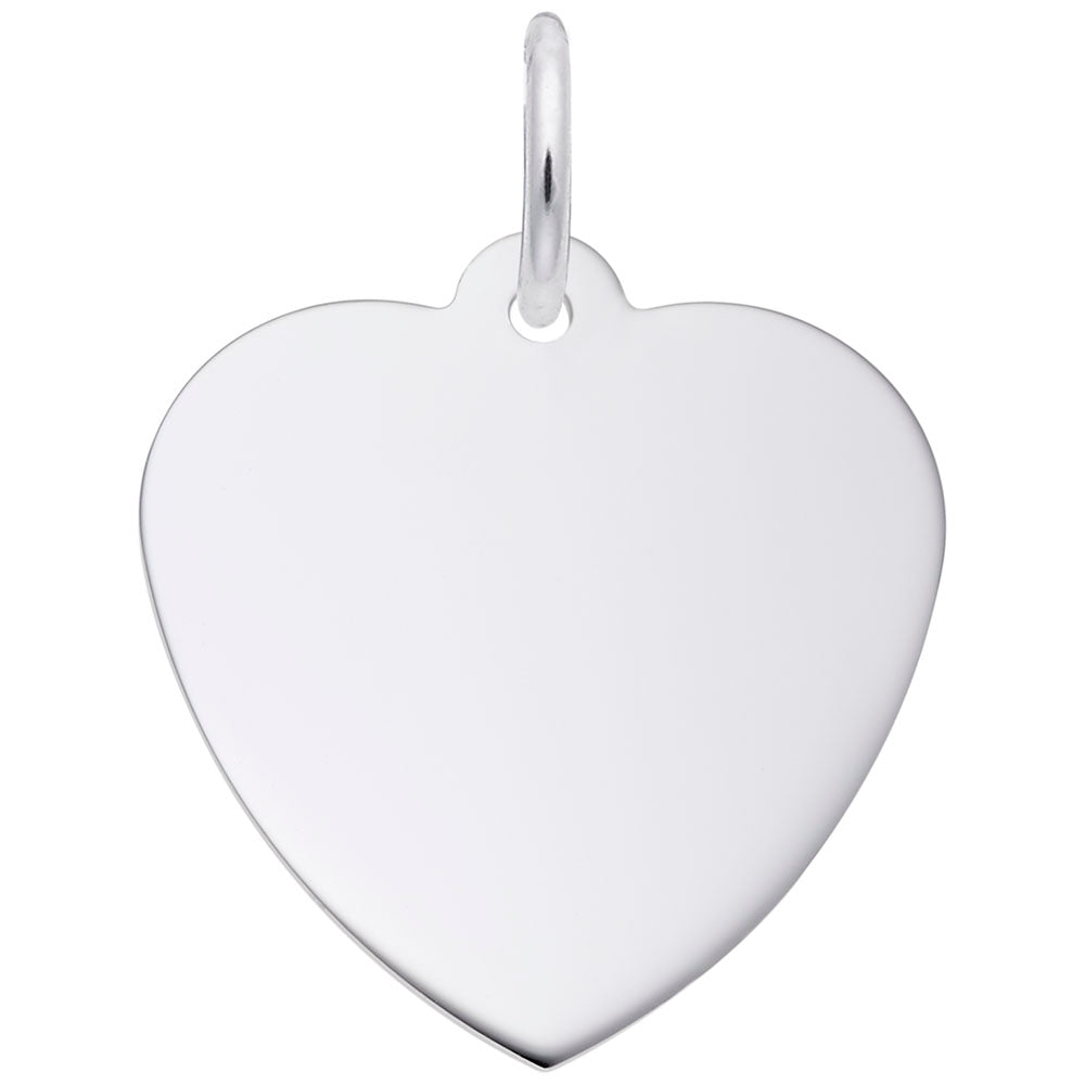 Sterling Silver Heart Charm