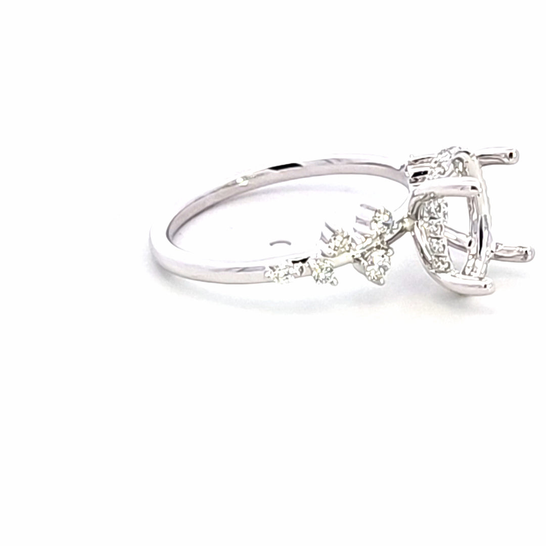 Diamond Semi-Mount Ring