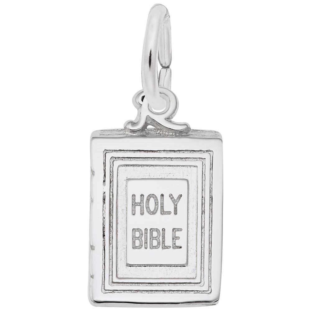 Sterling Silver Bible Charm