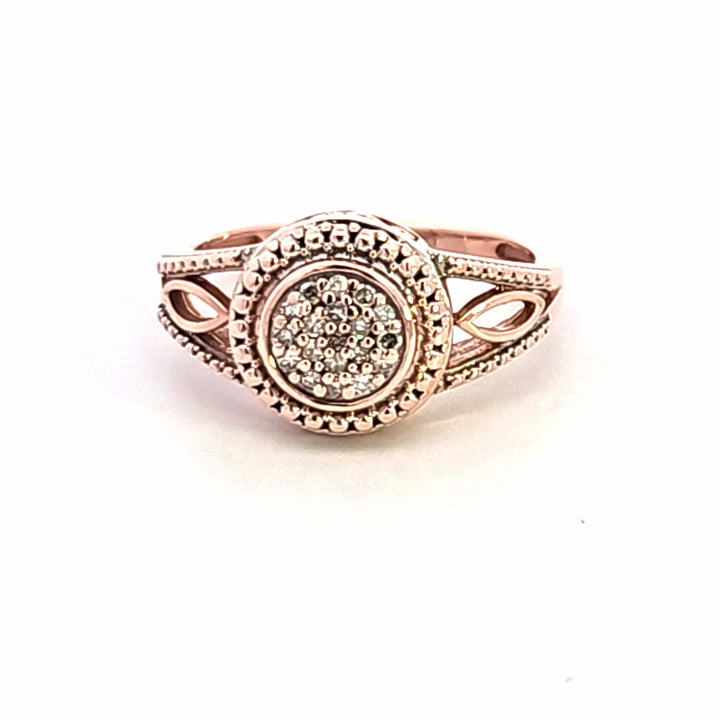 10KR Diamond Estate Ring