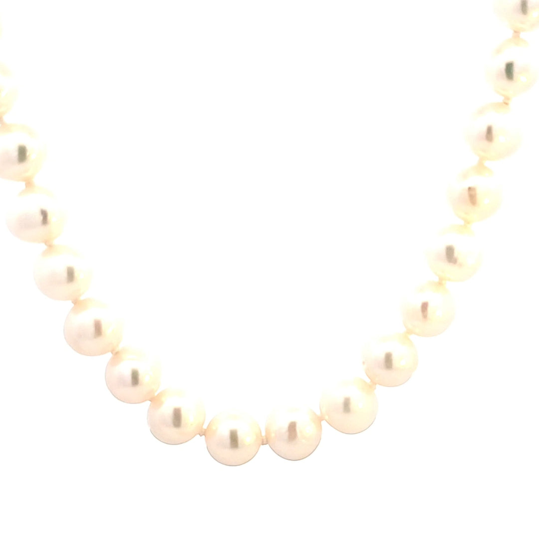 14KY 18" Chinese White Pearl Strand