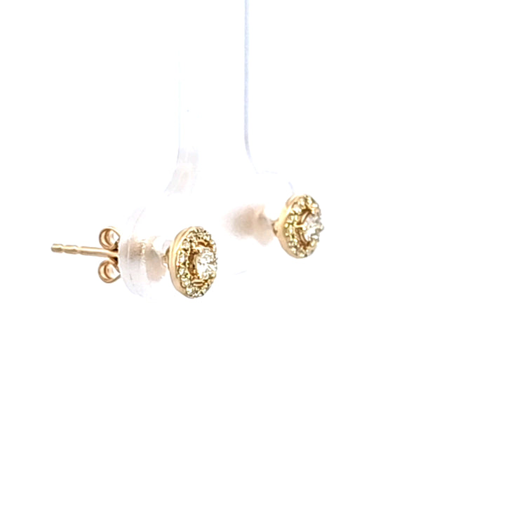 14KY Diamond Earrings