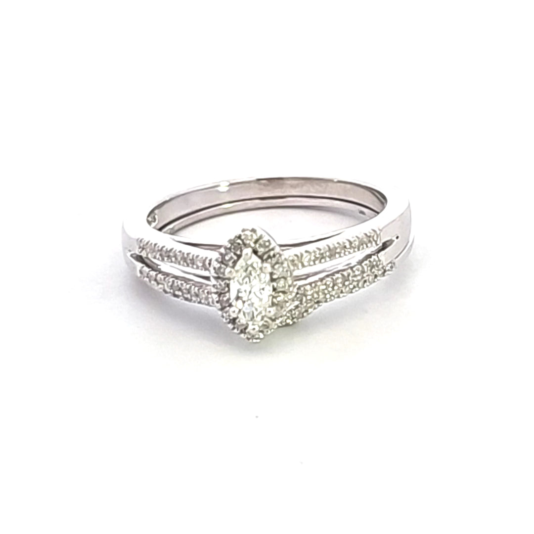 Diamond Wedding Set