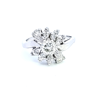 14KW Diamond Estate Ring