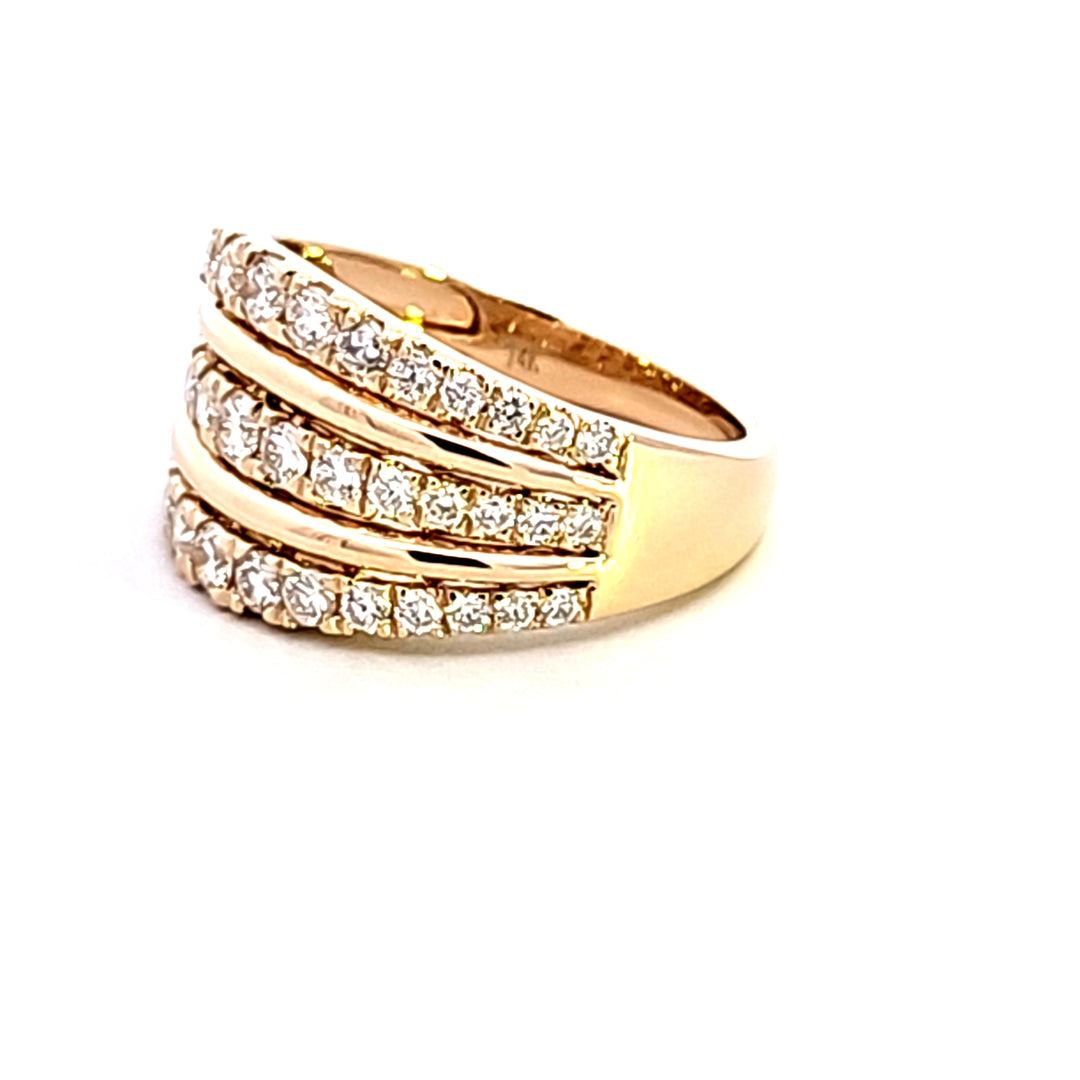 14KY Diamond Fashion Ring