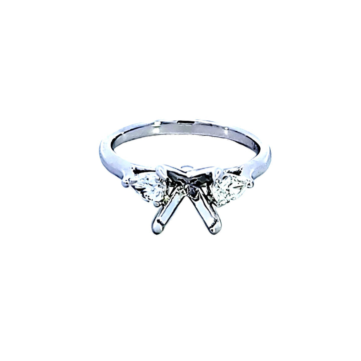 14KW Diamond Semi Mount Engagement Ring