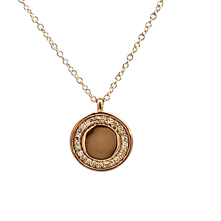 14KY Diamond Pendant
