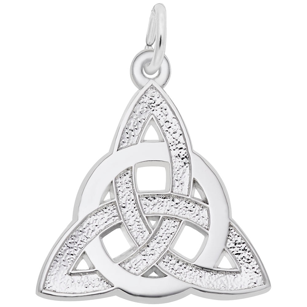 Sterling Silver Celtic Circle Of Life Charm