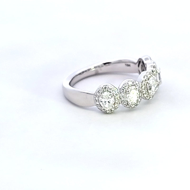 14KW Diamond Wedding Band