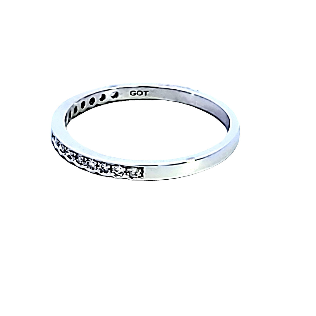 10KW Diamond Wedding Band