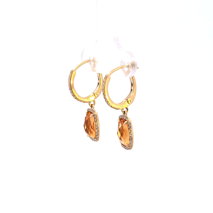 Colored Stone Earring