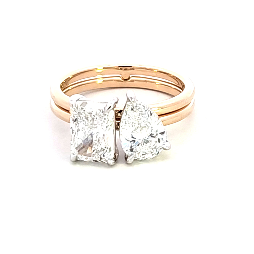 Lab Grown Diamond Wedding Set