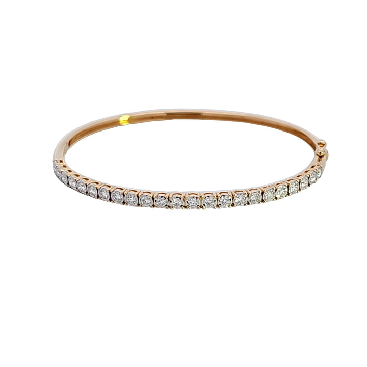 14KY Diamond Bangle Bracelet