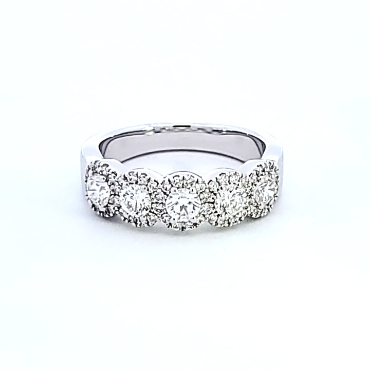14KW Diamond Wedding Band