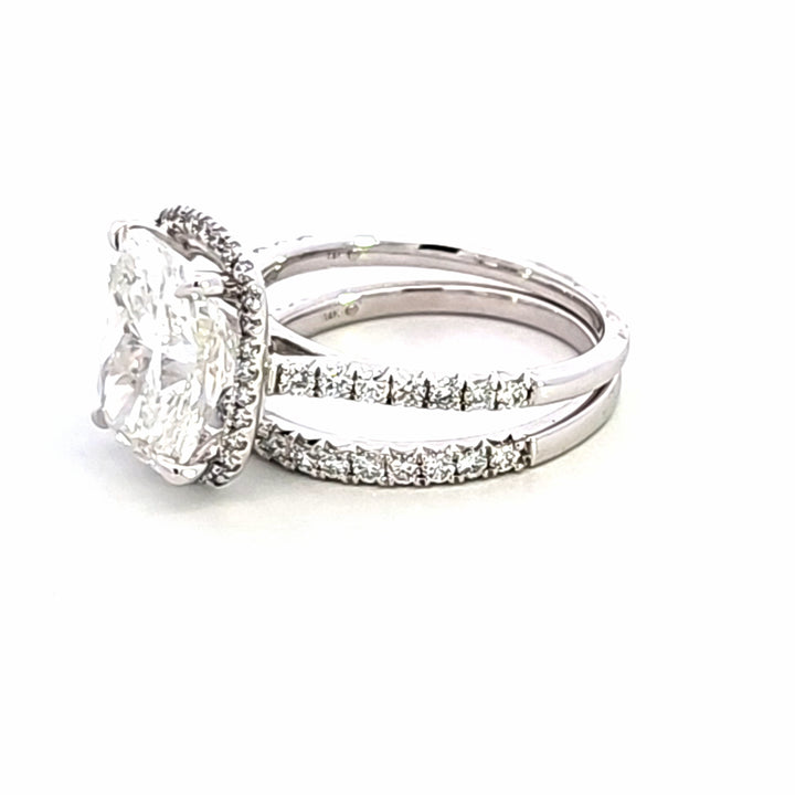 Lab Grown Diamond Wedding Set