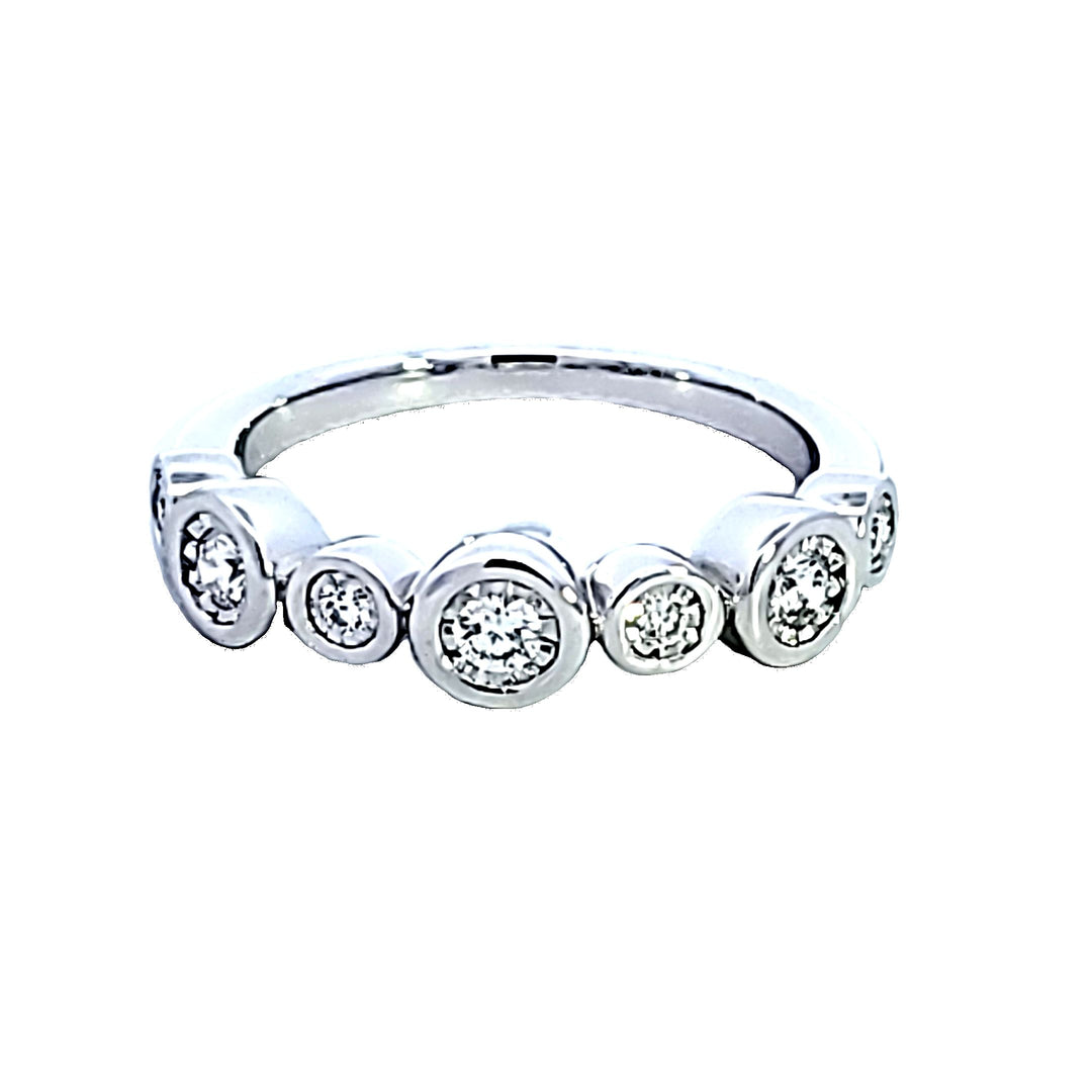 14KW Diamond Wedding Band