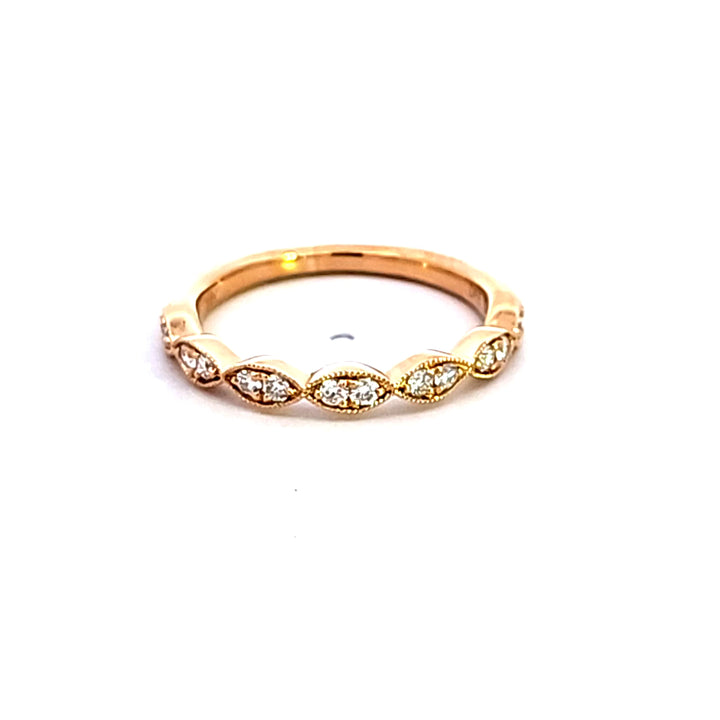 14KY Diamond Wedding Band