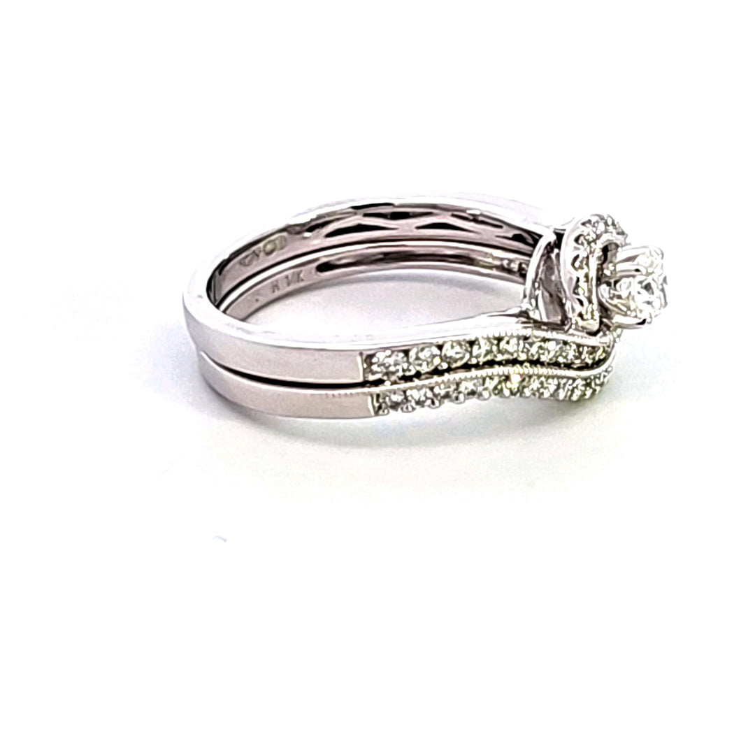 14KW Diamond Wedding Set