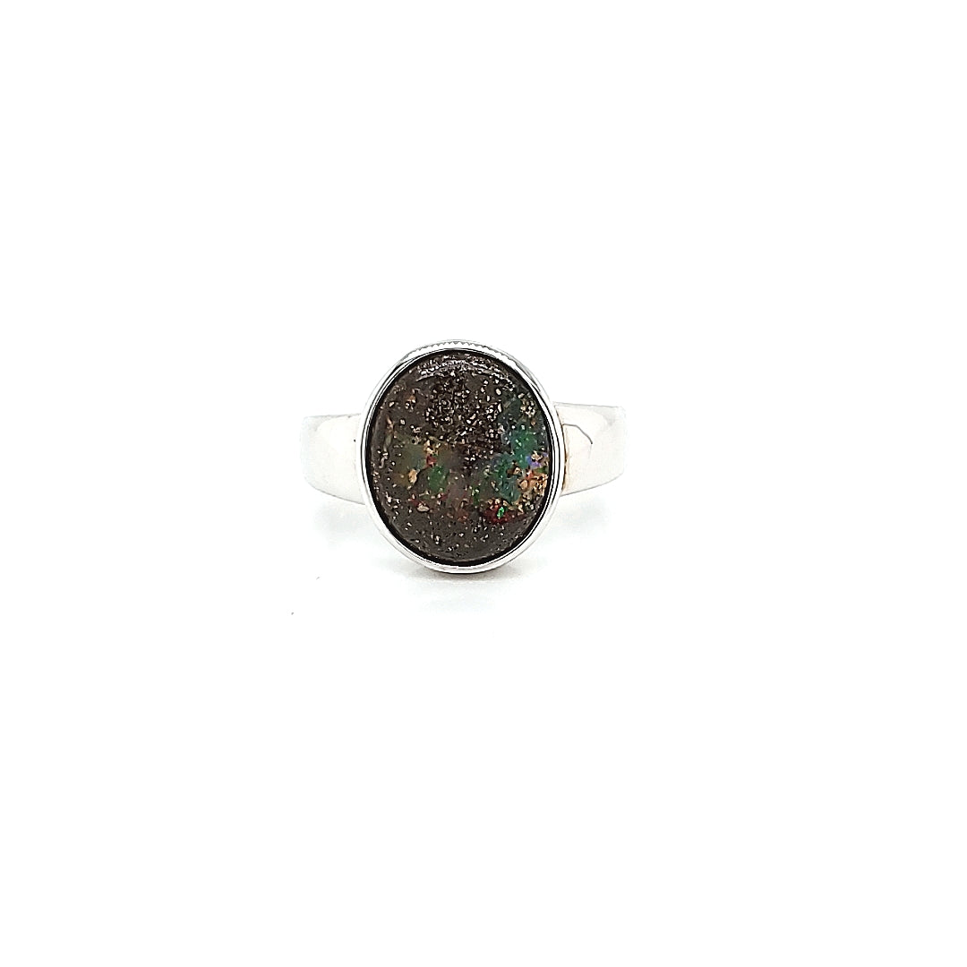 Silver Rings With Stone