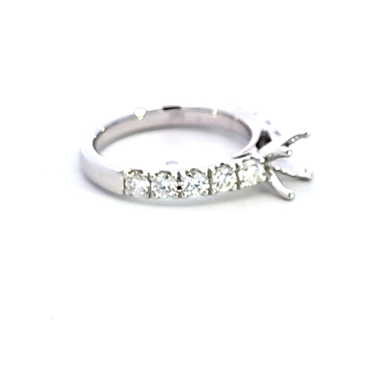 14KW Diamond Semi Mount Engagement Ring