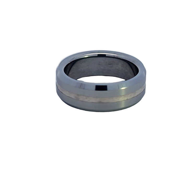 Precious Metal (No Stones) Wedding Bands  -  Men'