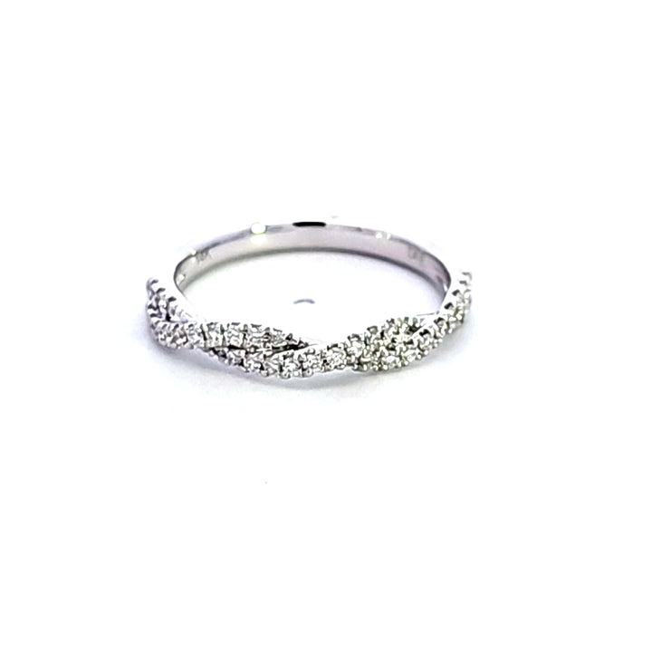 14KW Diamond Wedding Band