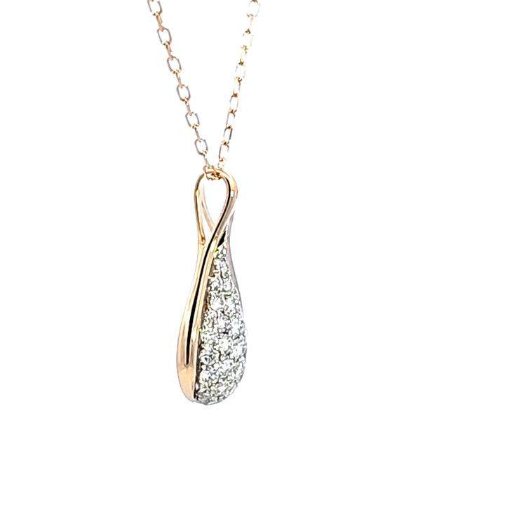 14KY Diamond Pendant