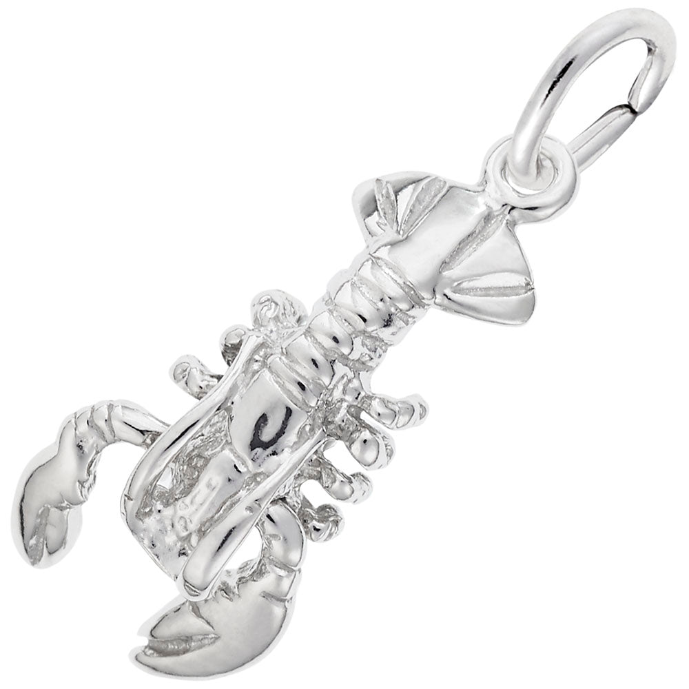 Sterling Silver Lobster Charm