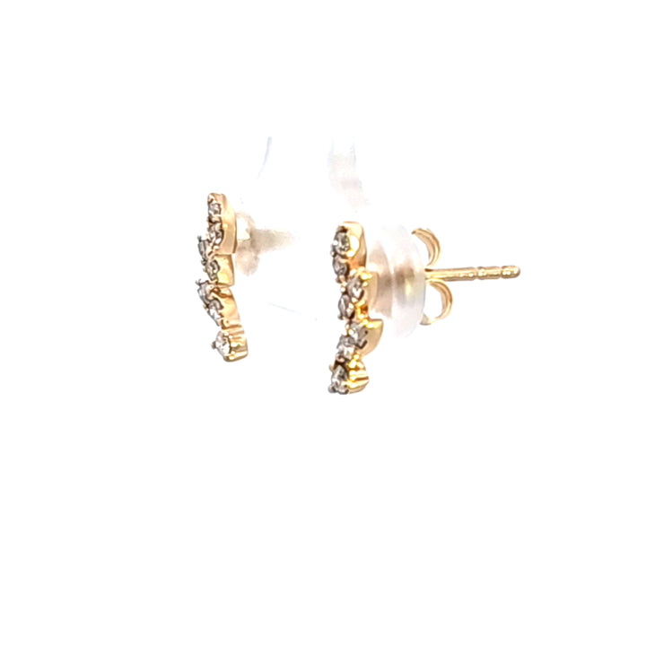 14KY Diamond Earrings