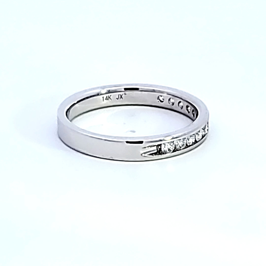 14KW Diamond Wedding Band