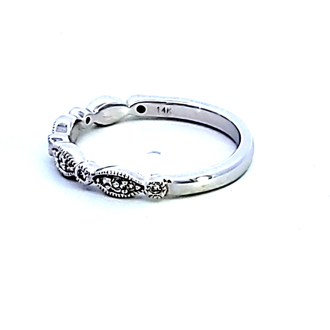 14KW Diamond Wedding Band