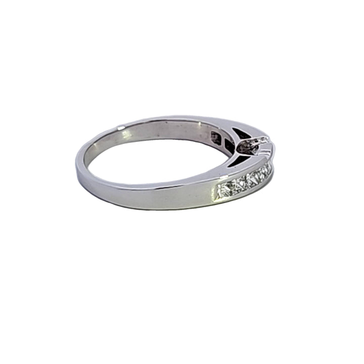 14KW Diamond Channel Set Wedding Band