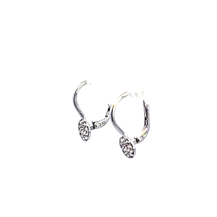 14KW Diamond Drop Earrings
